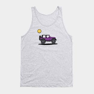 Purple Reign Wrangler with Sun Tank Top